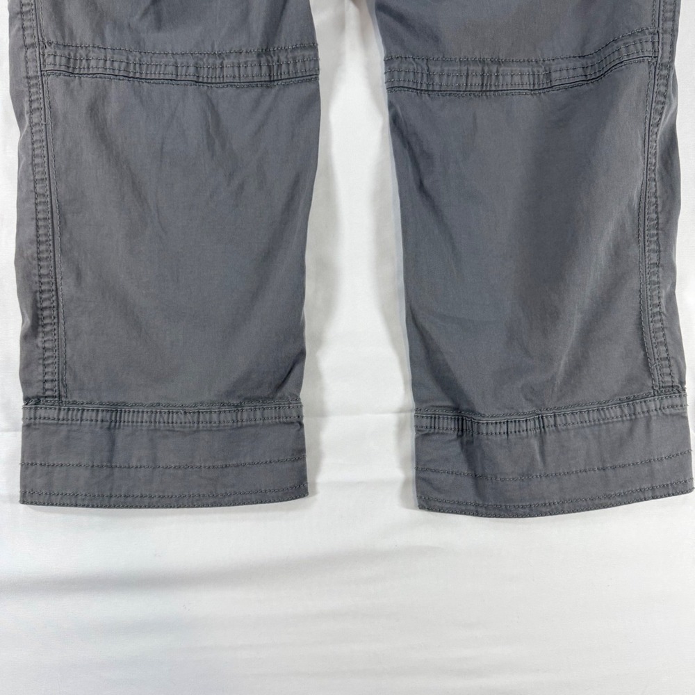 Aventura Womens Organic Cotton Utility Pants Gray Stretch Ankle Size 4 RN40841 - Picture 7 of 11